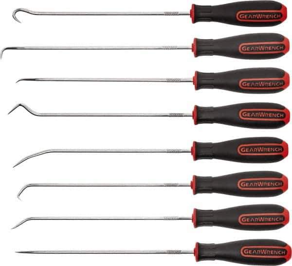 GearWrench - 8 Piece Hook & Pick Set - Dual Composite - Eagle Tool & Supply