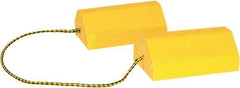 Buyers Products - 9-1/2" Wide x 4" High x 6" Deep, Composite Wheel Chock - Eagle Tool & Supply