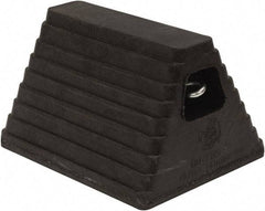 Buyers Products - 10" Wide x 6" High x 8" Deep, Rubber Wheel Chock - Eagle Tool & Supply