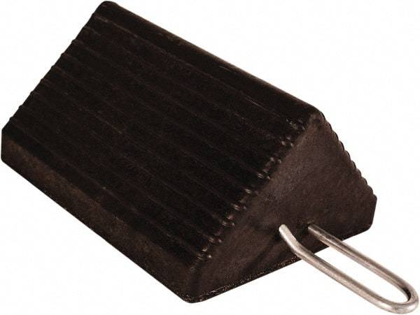 Buyers Products - 10" Wide x 5" High x 8" Deep, Rubber Wheel Chock - Eagle Tool & Supply