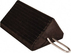 Buyers Products - 10" Wide x 5" High x 8" Deep, Rubber Wheel Chock - Eagle Tool & Supply
