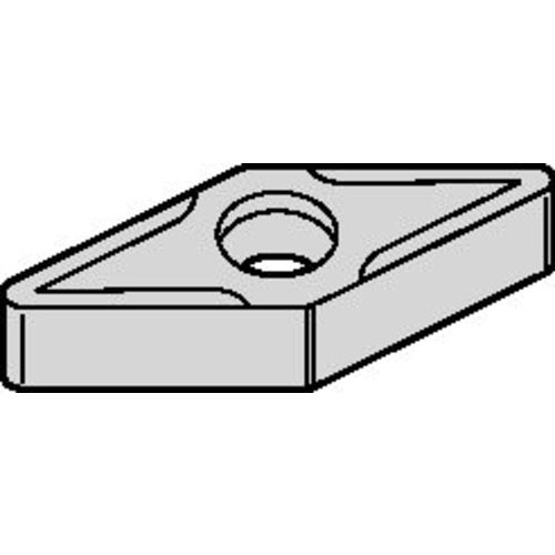 VNMG 12T304 Double-sided|G WS25PT, 1/64″ Corner Radius, 0.156″ Thick, 9/32″ Inscribed Circle, TiAlN, Turning Indexable Insert - Eagle Tool & Supply