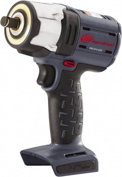 Ingersoll-Rand - 1/2" Drive 20 Volt Pistol Grip Cordless Impact Wrench & Ratchet - 2,100 RPM, 0 to 3,100 BPM, 360 Ft/Lb Torque, Lithium-Ion Batteries Not Included - Eagle Tool & Supply