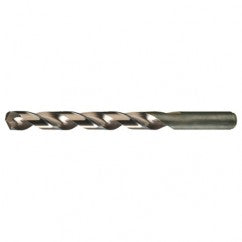 #16 RHS / RHC HSS-CO 8% (M42) 135 Degree Split Point Heavy Duty Cobalt Drill - Straw / Gold Oxide - Exact Industrial Supply