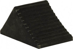Buyers Products - 5" Wide x 5" High x 6" Deep, Rubber Wheel Chock - Eagle Tool & Supply