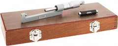 SPI - 2 to 3" Range, Mechanical Hub Micrometer - 0.0001" Graduation, 0.0002" Accuracy, Rotating Spindle - Eagle Tool & Supply