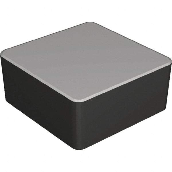 Kennametal - CNGN433 Grade KBK45 Carbide Turning Insert - TiN Finish, 80° Diamond, 1/2" Inscr Circle, 3/16" Thick, 3/64" Corner Radius - Eagle Tool & Supply