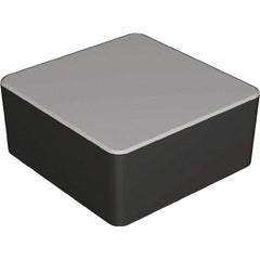 Kennametal - CNGN433 Grade KBK45 Carbide Turning Insert - TiN Finish, 80° Diamond, 1/2" Inscr Circle, 3/16" Thick, 3/64" Corner Radius - Eagle Tool & Supply