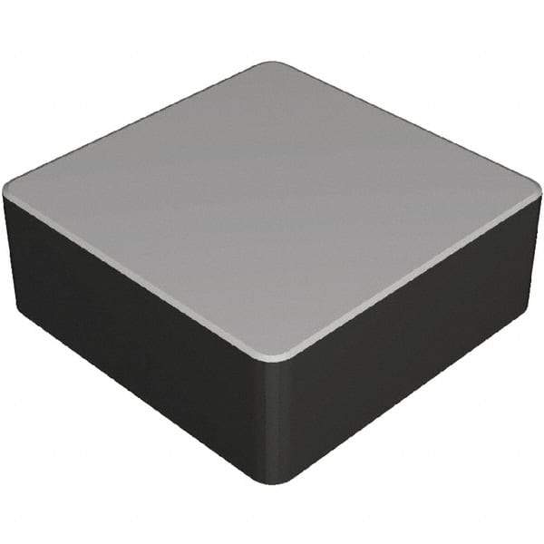 Kennametal - SNGN332 Grade KBK45 Carbide Turning Insert - TiN Finish, 90° Square, 3/8" Inscr Circle, 3/16" Thick, 1/32" Corner Radius - Eagle Tool & Supply
