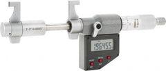 SPI - 2 to 3" Range, 0.00005" Resolution, Ratchet Stop Thimble, Electronic Inside & Tubular Micrometer - Eagle Tool & Supply