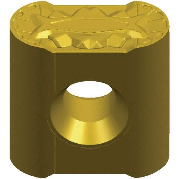 Kennametal - LNUX301960 RRP Grade KCP10B Carbide Turning Insert - TiOCN Finish, 3/4" Inscr Circle, 3/4" Thick, 5mm Corner Radius - Eagle Tool & Supply