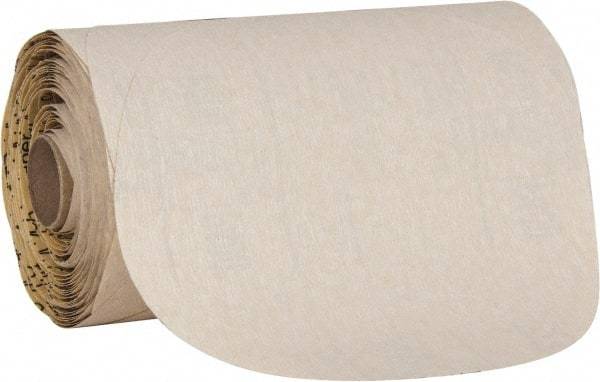 SIA Abrasives - 6" Diam, 400 Grit Aluminum Oxide Adhesive PSA Disc - Super Fine Grade, B Weighted Paper Backing, For Low Speed Dual-Action Sanders, Orbital Sanders - Eagle Tool & Supply