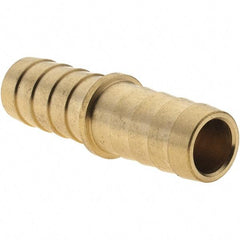 Value Collection - Hose Barb x Hose Barb Hose Mender - 1/2" ID Hose, Brass - Eagle Tool & Supply