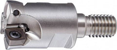 OSG - 33mm Cut Diam, 40mm Max Depth, M16 Modular Connection Indexable High-Feed End Mill - Screw Holding Method, PHC Insert, PHC Toolholder, Through Coolant - Eagle Tool & Supply