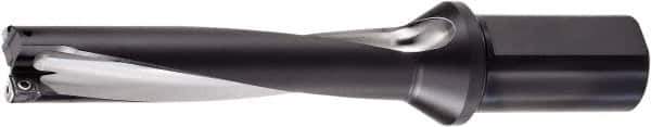 OSG - 7" Max Drill Depth, 4xD, 1-3/4" Diam, Indexable Insert Drill - 2 Inserts, 1-1/2" Shank Diam, Straight Shank - Eagle Tool & Supply