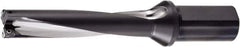 OSG - 4" Max Drill Depth, 2xD, 2" Diam, Indexable Insert Drill - 2 Inserts, 1-1/2" Shank Diam, Straight Shank - Eagle Tool & Supply