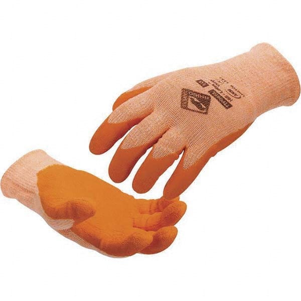 Tilsatec - Size 2XL (11), ANSI Cut Lvl A9, Puncture Lvl 4, Abrasion Lvl 4, Latex Coated Cut & Puncture Resistant Gloves - Eagle Tool & Supply