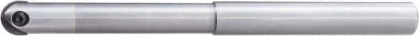 OSG - 1-1/4" Cut Diam, 1-1/4" Max Depth of Cut, 1-1/4" Shank Diam, 12" OAL, Indexable Ball Nose End Mill - Straight Shank, PFB Toolholder, PFB Insert - Eagle Tool & Supply