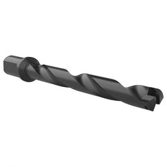 Allied Machine and Engineering - 31/32" to 1-3/8" Diam 9-3/8" Max Depth Helical Flute Spade Drill - Eagle Tool & Supply