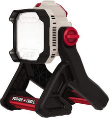 Porter-Cable - 20 Volts, 1800 Lumens, Cordless Work Light - Black/Gray, 8 hr Run Time - Eagle Tool & Supply