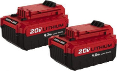 Porter-Cable - 20 Volt Lithium-Ion Power Tool Battery - 4 Ahr Capacity, Series 20V Max - Eagle Tool & Supply