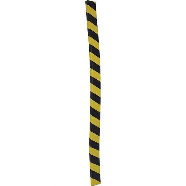 Vestil - 36" Long, Foam Edge Guard - Yellow/Black - Eagle Tool & Supply