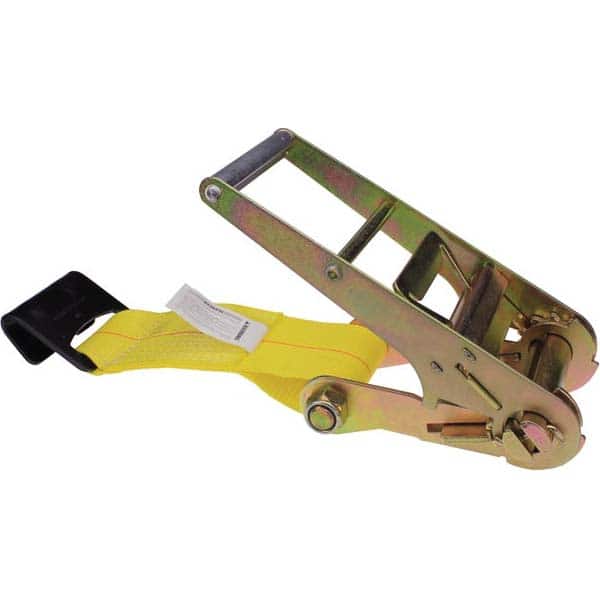 US Cargo Control - Slings & Tiedowns (Load-Rated) Type: Ratchet Tie Down Width (Inch): 4 - Eagle Tool & Supply
