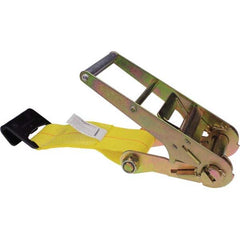 US Cargo Control - Slings & Tiedowns (Load-Rated) Type: Ratchet Tie Down Width (Inch): 4 - Eagle Tool & Supply