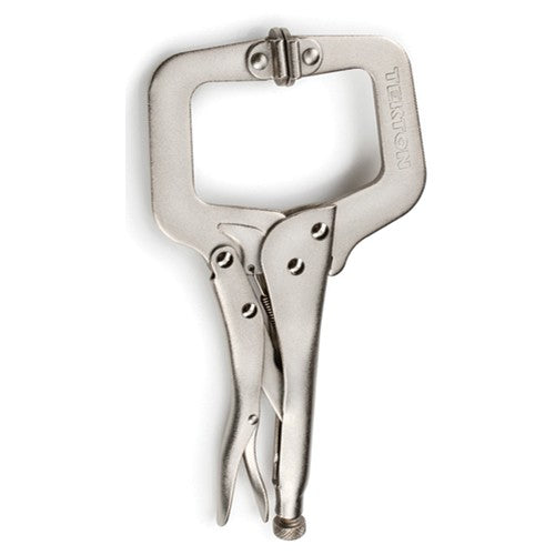 11″ LOCKING C-CLAMP W/ SWIVEL PADS - Eagle Tool & Supply