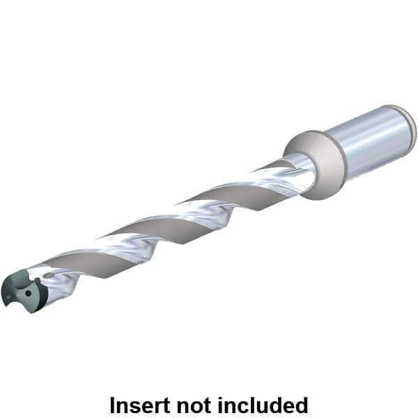 Kennametal - Series KenTIP FS, Head Connection T, 12xD, 20mm Shank Diam, Drill Body - 50mm Drill Body Length to Flange, KTFS Toolholder, 15mm Nose Diam, 269mm OAL, 269mm Drill Body Length, 205.6mm Flute Length - Eagle Tool & Supply