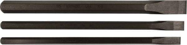 Mayhew - 3 Piece Cold Chisel Set - Sizes Included 3/4 to 1" - Eagle Tool & Supply