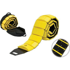 TAPCO - 120" Long x 8-3/4" Wide x 1-3/4" High, Speed Bump - Yellow, Plastic - Eagle Tool & Supply