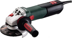 Metabo - 5" Wheel Diam, 11,000 RPM, Corded Angle & Disc Grinder - 5/8-11 Spindle, 13.5 Amps - Eagle Tool & Supply