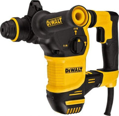 DeWALT - 120 Volt 1" SDS Plus Chuck Electric Rotary Hammer - 0 to 5,200 BPM, 0 to 1,150 RPM, Reversible - Eagle Tool & Supply