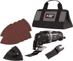 Porter-Cable - 120 Volt Electric Multi-Tool Kit - 10,000 to 22,000 RPM, 3 Amps - Eagle Tool & Supply