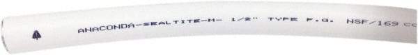 Anaconda Sealtite - 1-1/2" Trade Size, 50' Long, Flexible Liquidtight Conduit - Food Grade PVC & Galvanized Steel, 38.1mm ID - Eagle Tool & Supply