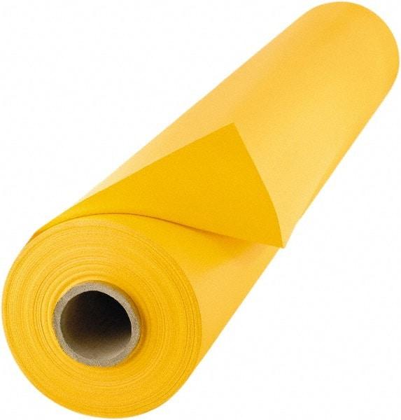 Steiner - 61" Wide Vinyl Laminated Polyester Welding Curtain - Yellow - Eagle Tool & Supply