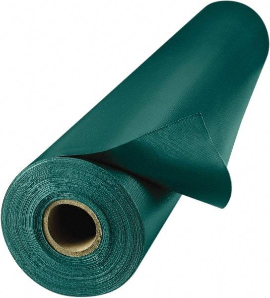 Steiner - 61" Wide Vinyl Laminated Polyester Welding Curtain - Green - Eagle Tool & Supply