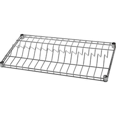 Quantum Storage - 1 Shelf Wire Shelving Unit - 18" Wide x 36" Deep, - Eagle Tool & Supply
