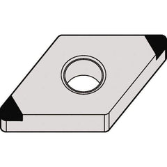 Kennametal - DNGA433 MT Grade KBH10 CBN Turning Insert - 55° Diamond, 1/2" Inscr Circle, 3/16" Thick, 3/64" Corner Radius - Eagle Tool & Supply