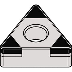 Kennametal - TNGA333 MT Grade KBH10 CBN Turning Insert - 60° Triangle, 3/8" Inscr Circle, 3/16" Thick, 3/64" Corner Radius - Eagle Tool & Supply