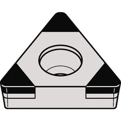 Kennametal - TCGW21.51 MT Grade KBH10 CBN Turning Insert - 60° Triangle, 1/4" Inscr Circle, 3/32" Thick, 1/64" Corner Radius - Eagle Tool & Supply