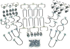 Triton - Silver Pegboard Wall Mounted Storage - For Use with DuraBoards, 1/4" & 1/8" Pegboards - Eagle Tool & Supply