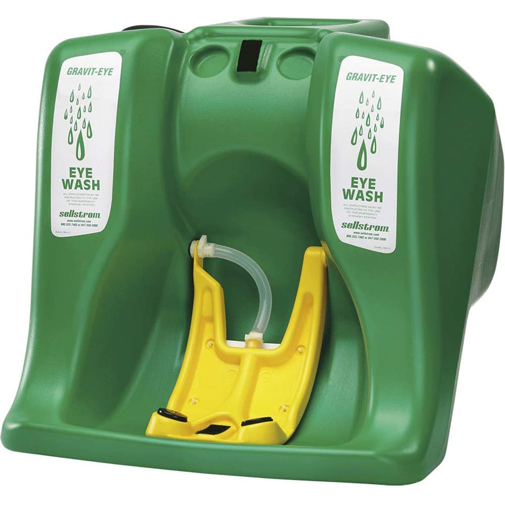 Sellstrom - Portable Eye Wash Stations Type: Gravit-Eye Capacity (Gal.): 16.000 - Eagle Tool & Supply