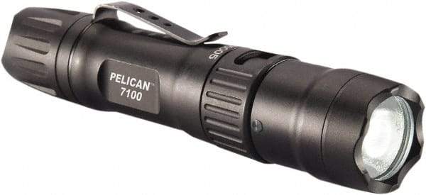 Pelican Products, Inc. - LED Bulb, 695 Lumens, Industrial/Tactical Flashlight - Black Aluminum Body, 1 3.7V Lithium-Ion Battery Included - Eagle Tool & Supply