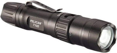 Pelican Products, Inc. - LED Bulb, 695 Lumens, Industrial/Tactical Flashlight - Black Aluminum Body, 1 3.7V Lithium-Ion Battery Included - Eagle Tool & Supply