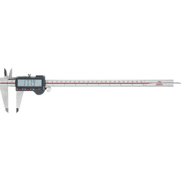 SPI - 0 to 300mm Range, 0.01mm Resolution, Electronic Caliper - Stainless Steel with 60mm Stainless Steel Jaws, 0.03mm Accuracy, Micro USB Output - Eagle Tool & Supply