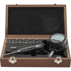 SPI - 6 to 10mm, 40mm Deep, Electronic Bore Gage - Up to 0.012mm Accuracy, 0.002mm Resolution, Data Output, Includes Indicator - Eagle Tool & Supply