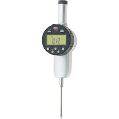 SPI - 0 to 2" Range, 0.0005" Graduation, Electronic Drop Inidicator - Flat & Lug Back, 0.0012" Accuracy, Digital Display, Inch & Metric - Eagle Tool & Supply