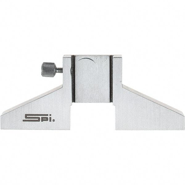 SPI - Bright Stainless Steel Caliper Base - 1 Piece, For Use with Calipers - Eagle Tool & Supply